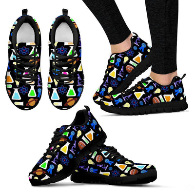 Custom Science Sneakers Shoes for Women