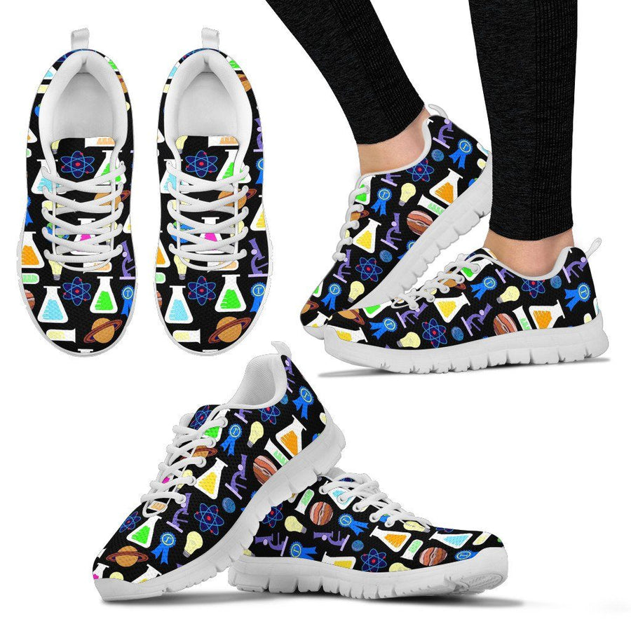 Custom Science Sneakers Shoes for Women