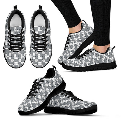 Sudoku Puzzle Shoes for Women Sudoku Game Lovers