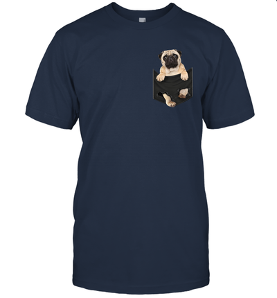 Pug in your pocket unisex shirt gift for pug dogs lovers owners