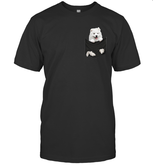 Samoyed in your pocket unisex shirt gift for dogs lovers owners