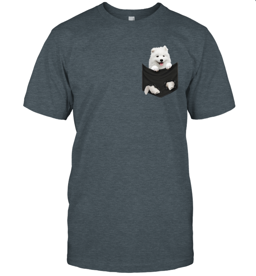 Samoyed in your pocket unisex shirt gift for dogs lovers owners