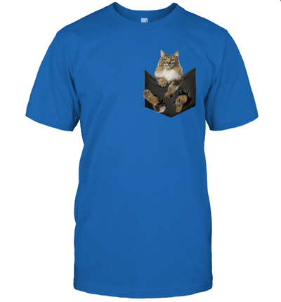 Norwegian Cat in your pocket unisex shirt gift for cats lovers owners