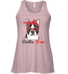 Bostie Mom Boston Terrier Gift For Women Racerback Tank Shirt Gift