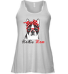 Bostie Mom Boston Terrier Gift For Women Racerback Tank Shirt Gift