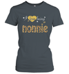 I Love Being Nonnie leopard plaid Women's Shirt Gift